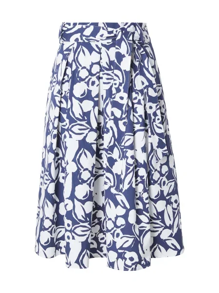 MORE & MORE Fustă albastru închis alb