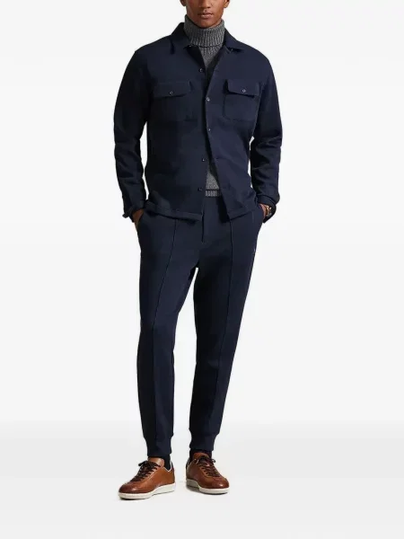 Ριγέ σορτς Polo Ralph Lauren με σχέδιο με κορδόνι μπλε