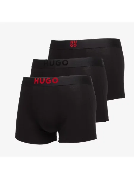 Boxeri Hugo Boss Trunk Gift Set Velvet Black L negru