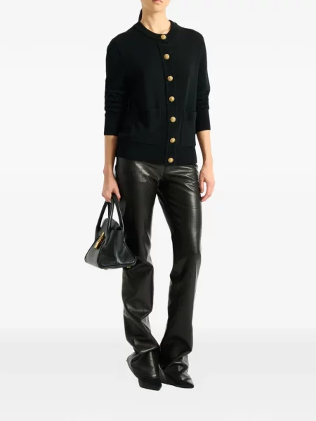 Cardigan Balmain tricotate negru