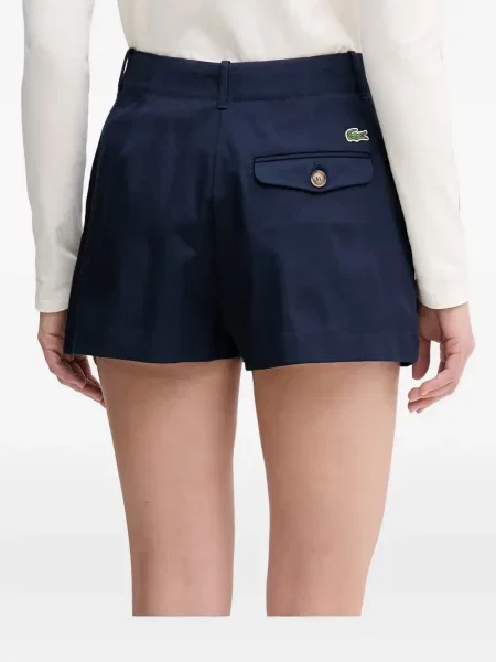 Pantaloni scurți Lacoste cu autograf albastru