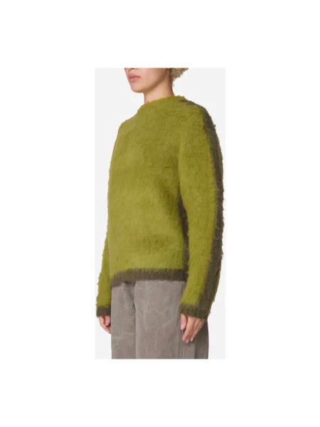 Sweter Obey wełniany zielony