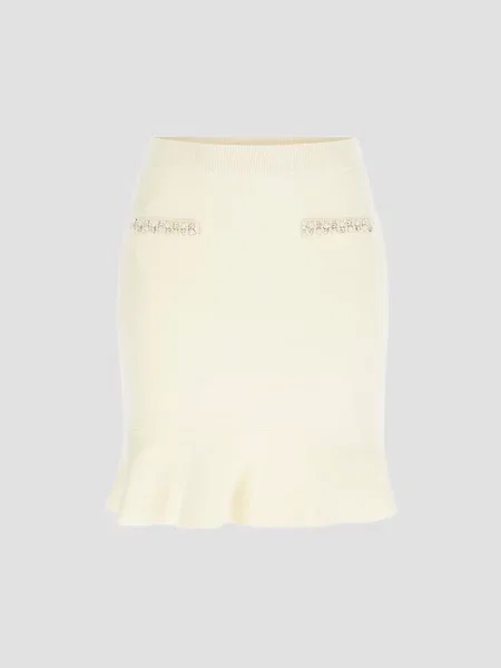 Спідниця міні GUESS білий