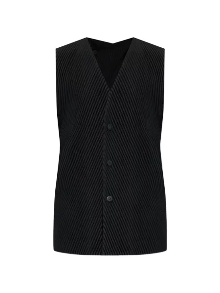 Vestă Homme Plisse Issey Miyake negru