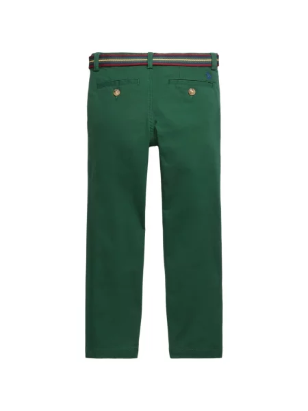 Сhinosy dziecięce Polo Ralph Lauren zielone