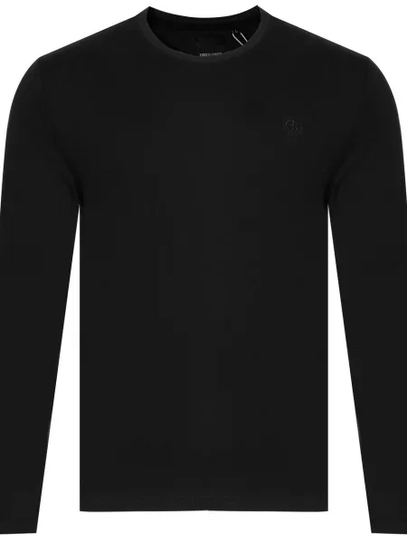 Pižama pižama Enrico Coveri črna