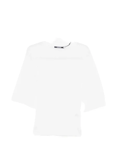 Pulover Jacquemus alb