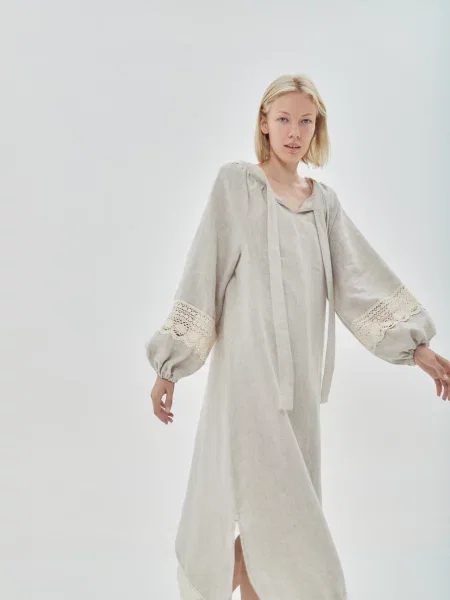 GNIZDO Сукня максі бежевий