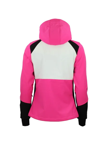 Geacă Peak Mountain softshell roz
