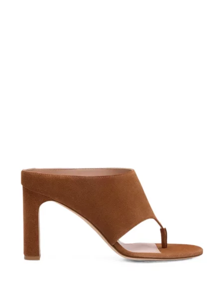 Chiloți tanga Stuart Weitzman slip-on maro