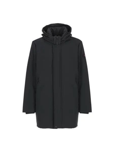 Parka Peuterey z kapturem czarna
