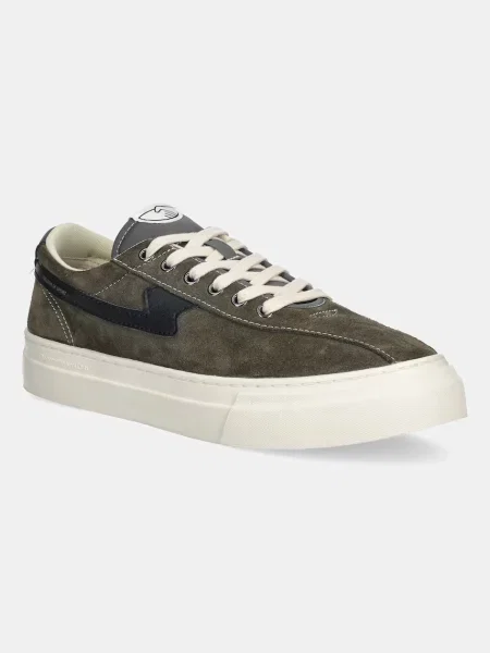 Tenisky Stepney Workers Club DELLOW S-STRIKE CUP SUEDE zelená