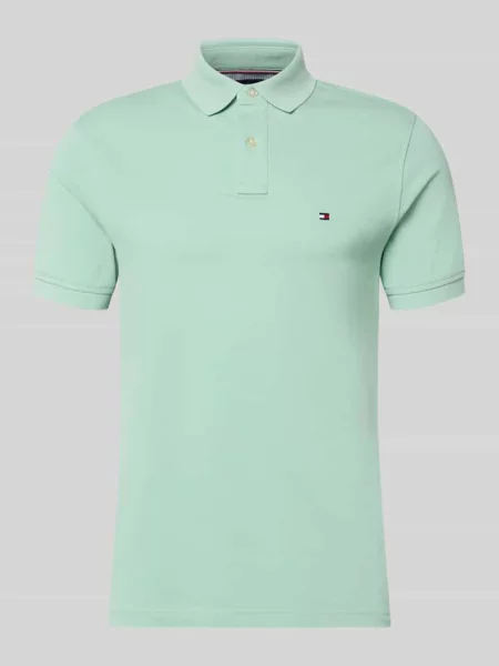 Koszulka polo o kroju regular fit z mieszanki bawełny Tommy Hilfiger