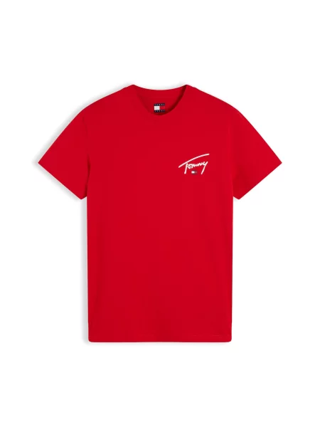 Tommy Jeans Tricou SIGNATURE' roșu