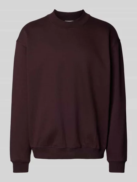 Bluza o kroju relaxed fit z okrągłym dekoltem Weekday