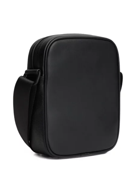 Geantă Tommy Hilfiger cu imagine negru