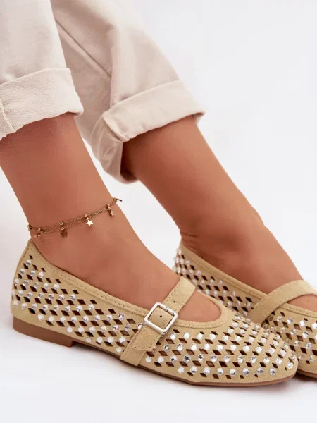 Balerinke Boto s kristali bela