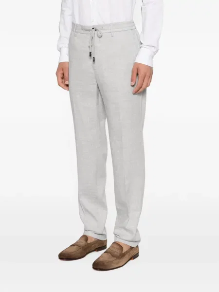 Pantaloni Peserico cu cordon gri