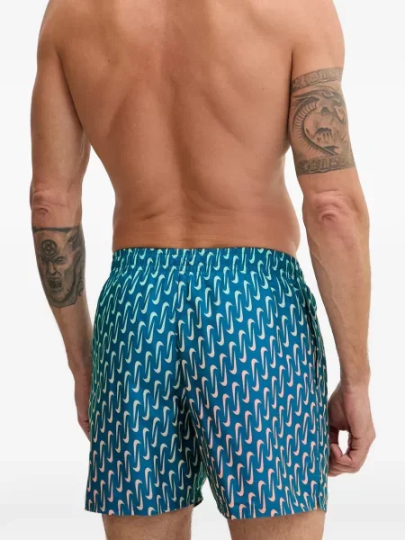 Slip de baie Nike maro