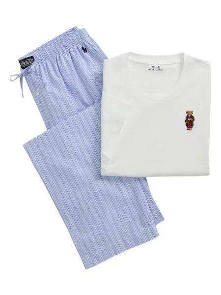 Șosete Polo Ralph Lauren de in cu broderie în carouri roșu