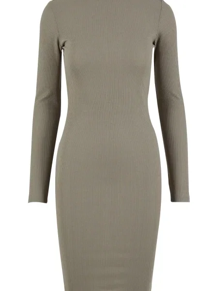 Urban Classics Rochie tricotat / pastel verde
