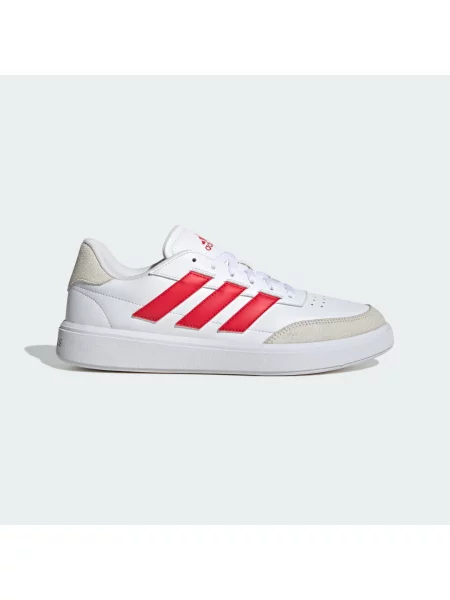 ADIDAS SPORTSWEAR Tenisky Courtblock béžová / červená bílá