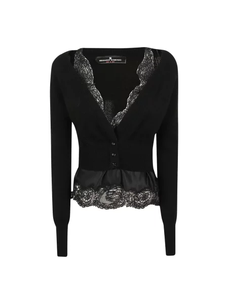 Kardigan Ermanno Scervino czarny