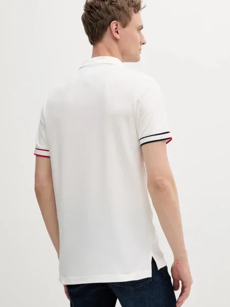 Polo majica Tommy Jeans bela