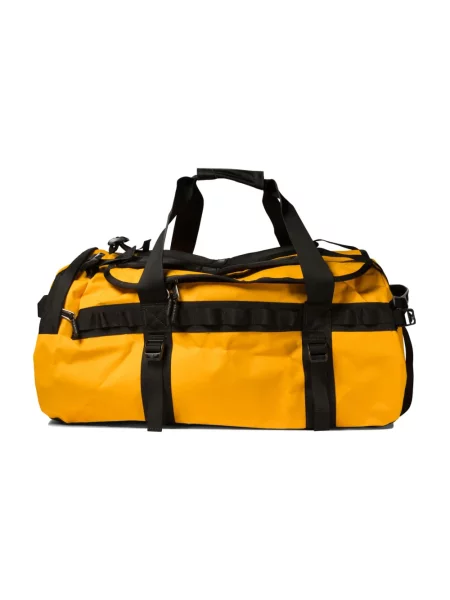 Torba podróżna The North Face Base Camp Duffel M 71 l summit gold/black/npf żółta