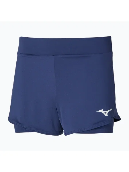 Női tenisz rövidnadrág Mizuno Flex Short estate kék