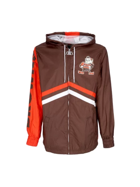 Wiatrówka Mitchell & Ness brązowa