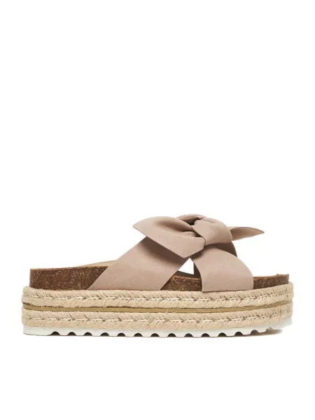 Espadryle DeeZee beżowe