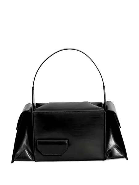 Geanta de piele Merryl Tielman din piele negru