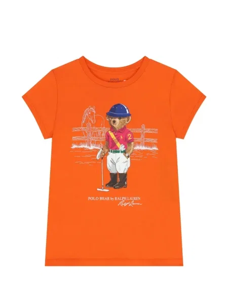 Dětské polotričko Polo Ralph Lauren oranžové