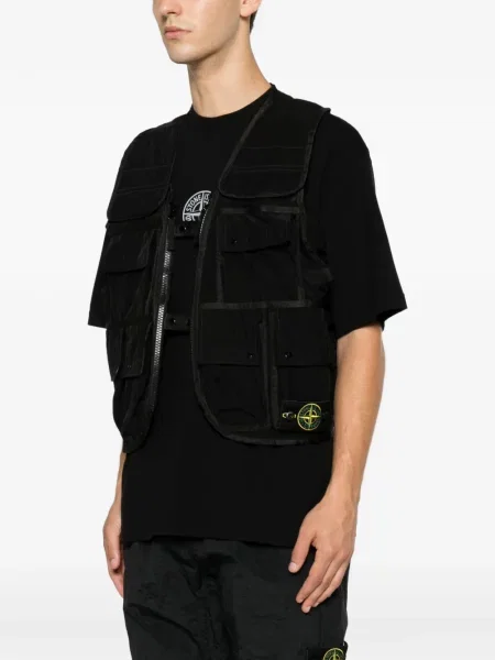 Vestă Stone Island cu strasuri negru