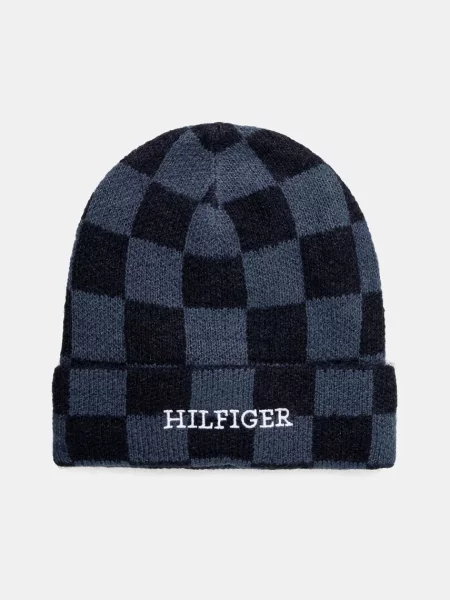 Czapka Tommy Hilfiger niebieska