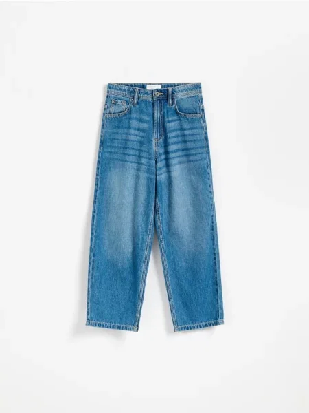 Reserved Джинси baggy синій