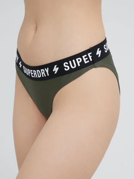 Plavky Superdry zelené
