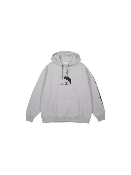 Makia Paraply Hooded Sweatshirt Mężczyźni Bluzy i bluzy z kapturem Makia Size: L szary