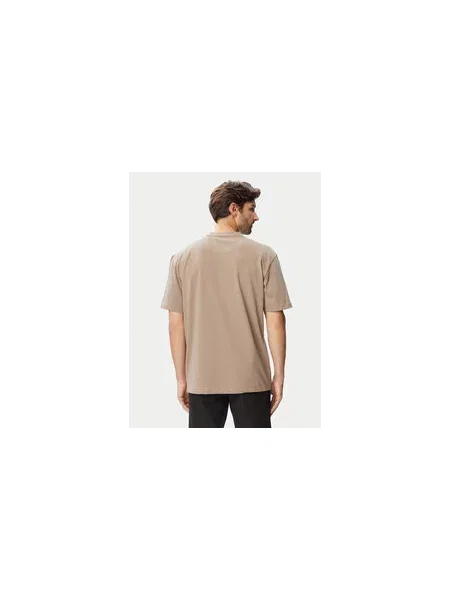 BOSS Majica Tee 10 Relaxed Fit bež