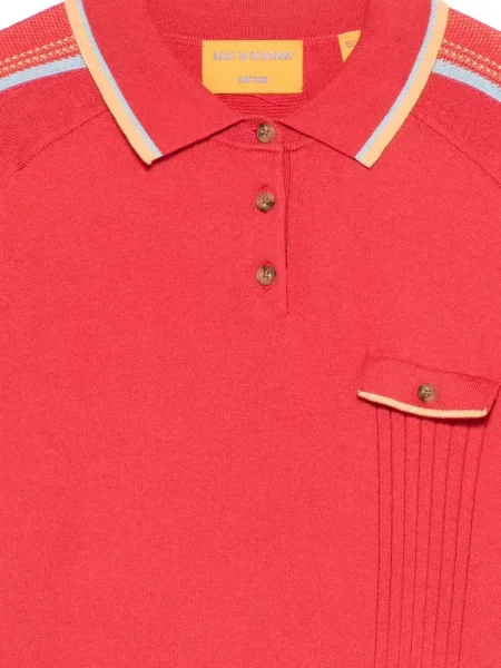 Tricou polo Guest In Residence roșu