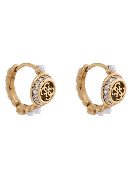 Обеци Guess жълто