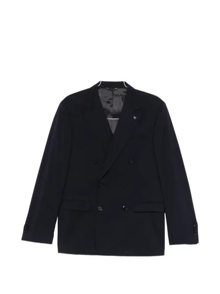 Costum Manuel Ritz cu două rânduri de nasturi albastru