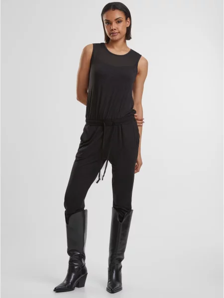 Salopetă Urban Classics plasă negru