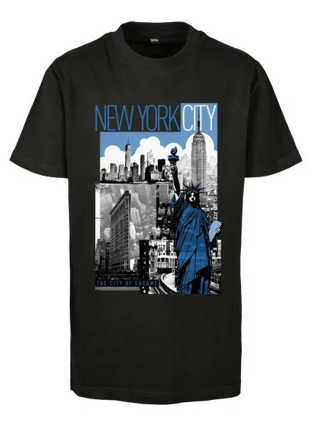 Tricou copii Mister Tee negru