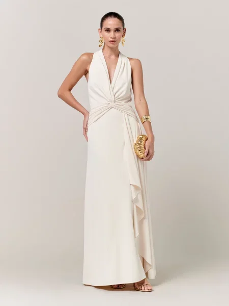 Sável Estélyi ruhák Hennie' fehér