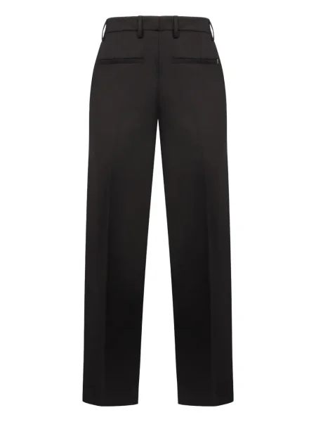 Pantaloni Dondup de lână negru