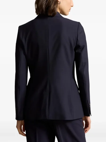 Căciulă Polo Ralph Lauren de catifea cord cu dungi de costum alb