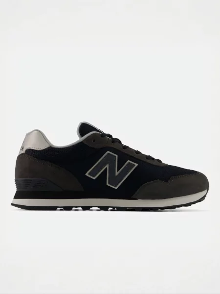 Кожаные повседневные кроссовки New Balance серые