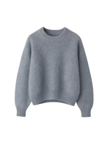 Moherowy sweter Opal Studio szary